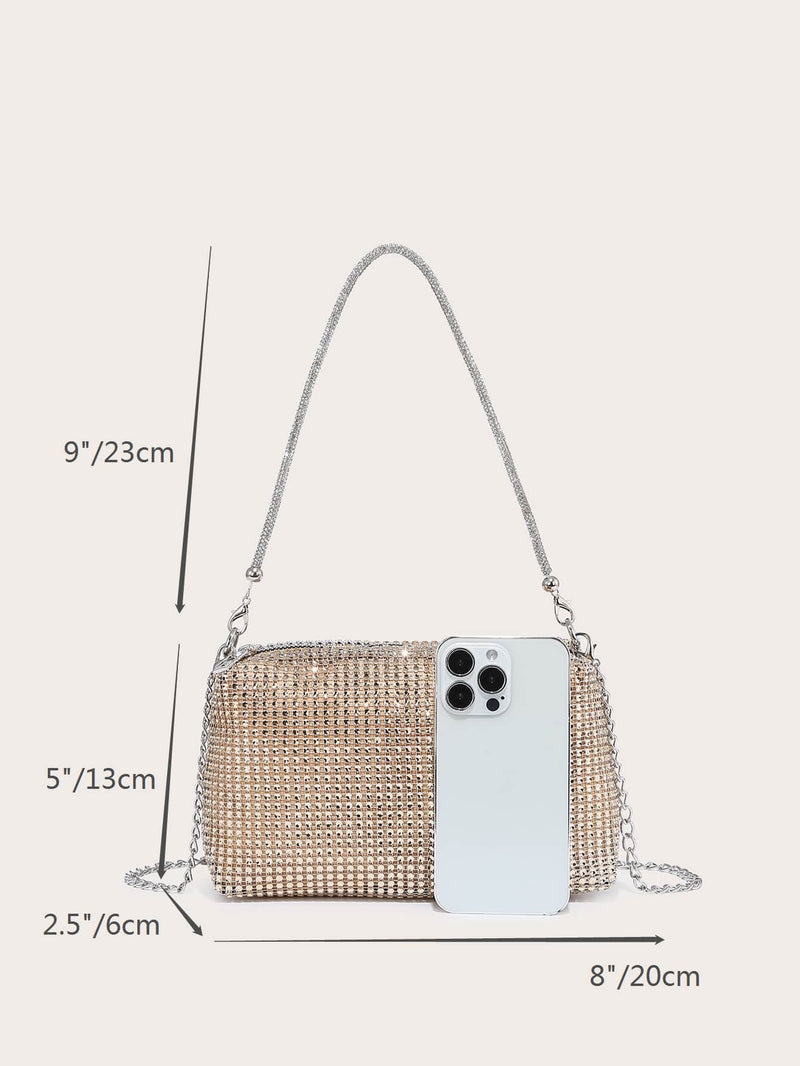 Bolsa Strass Mini Brilhante - Nifrans