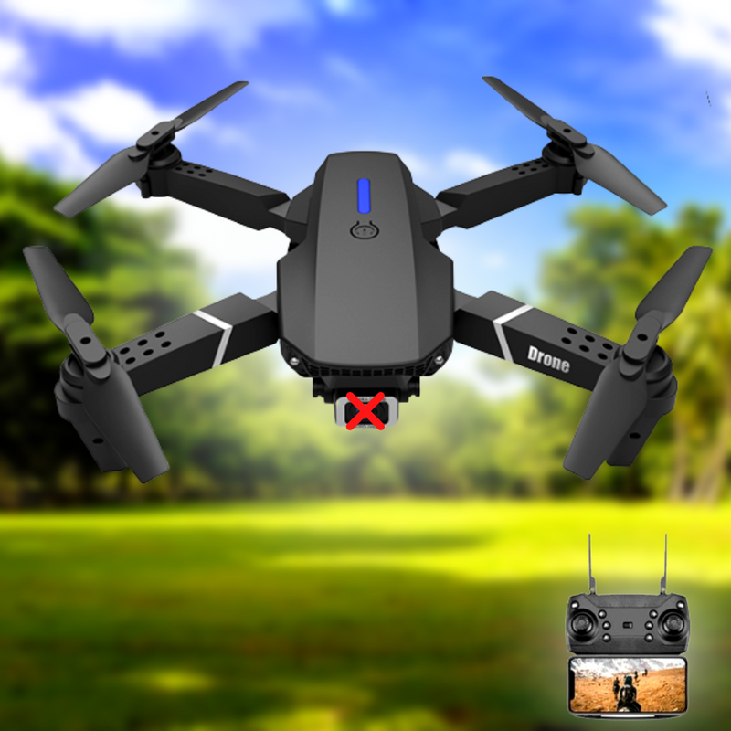 Drone Profissional Wifi com Controle Remoto Adaptável/Zangão - Nifrans