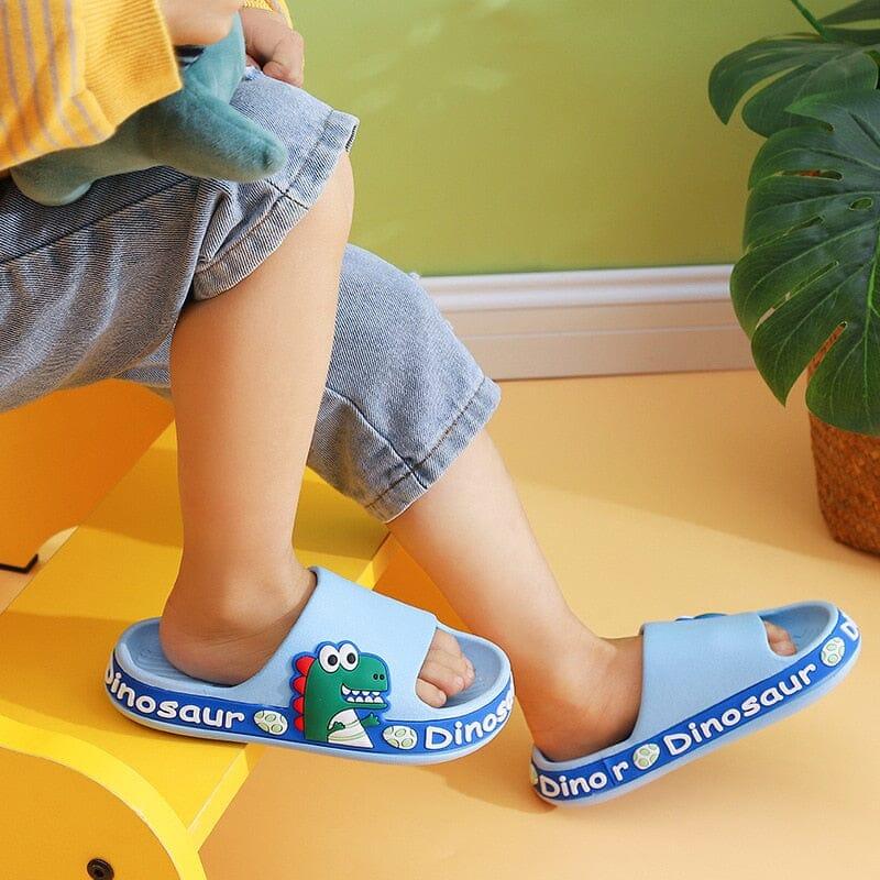 Chinelo Infantil Anti-Derrapante Dino Crocks - Nifrans