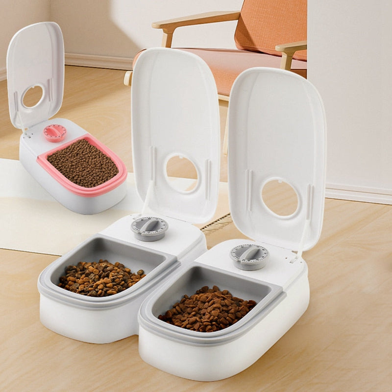 Dispenser de Comida Automático Inteligente | Para Cães e Gatos - Nifrans