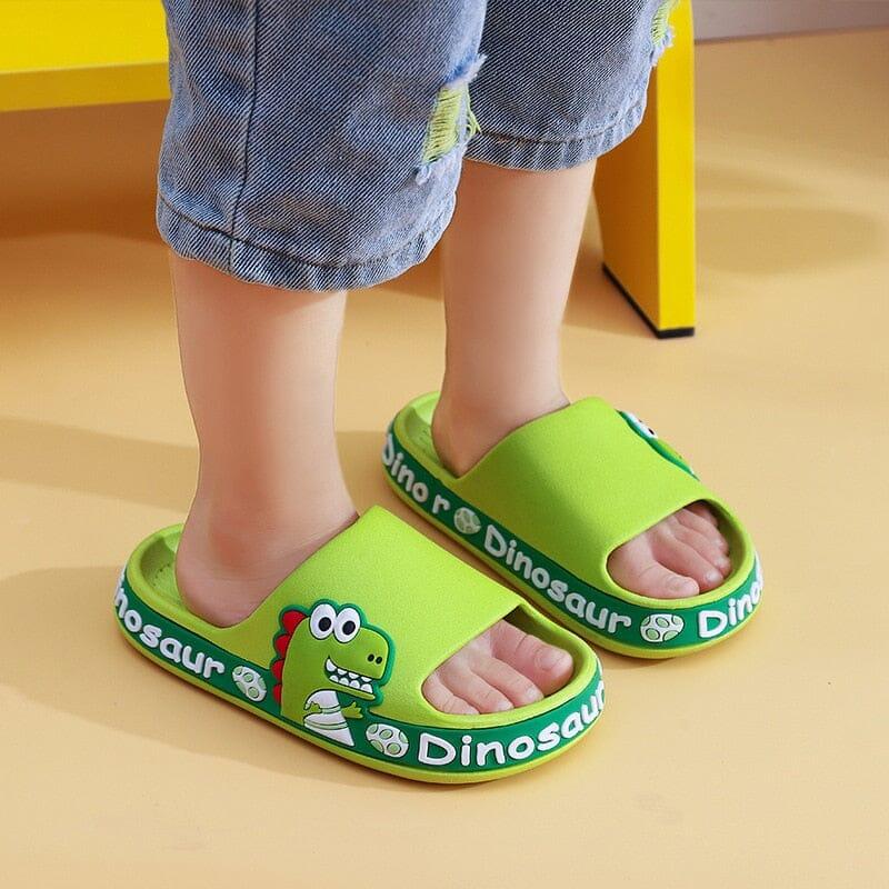 Chinelo Infantil Anti-Derrapante Dino Crocks - Nifrans