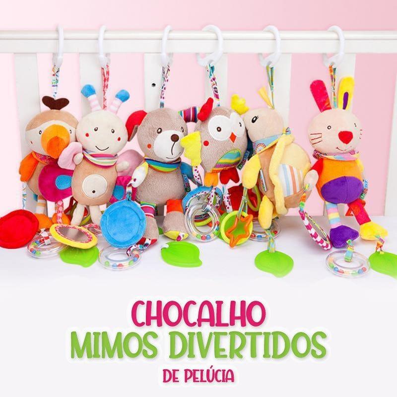 Chocalho Mimos Divertidos de Pelúcia - Nifrans