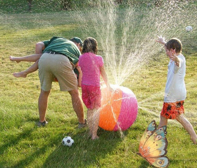 Bola Com Esguicho Para Piscina Pátio Ultra Diversão - Nifrans