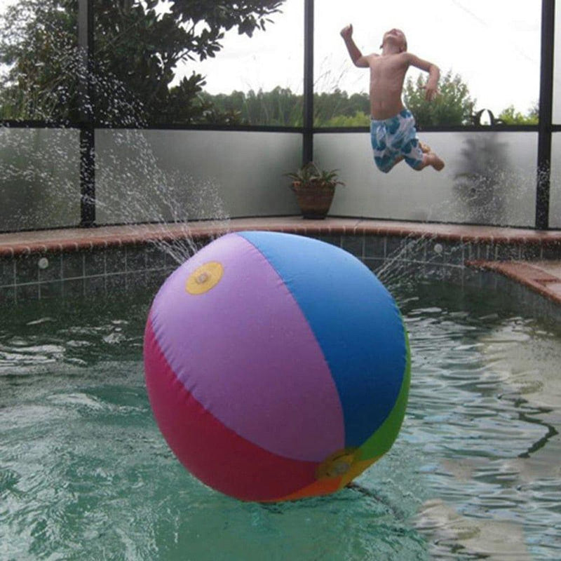 Bola Com Esguicho Para Piscina Pátio Ultra Diversão - Nifrans