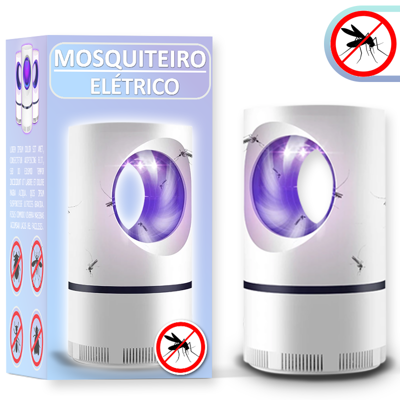 Armadilha Para Mosquitos e Insetos - Mosquiteiro Elétrico - Nifrans